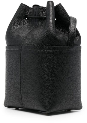 Ferragamo Gancini-plaque bucket bag - ShopStyle