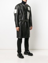 Thumbnail for your product : Raf Simons Off-Centre Zipped Leather Jacket