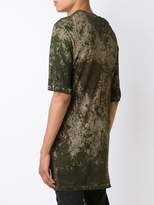Thumbnail for your product : 11 By Boris Bidjan Saberi camouflage long fit T-shirt