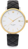 Thumbnail for your product : Kate Spade Metro Grand Quilted Watch