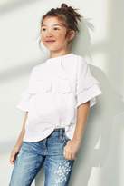 Thumbnail for your product : Next Girls White Frill Short Sleeve T-Shirt (3-16yrs)