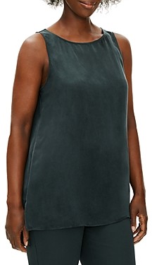 Eileen Fisher Boat Neck Shell