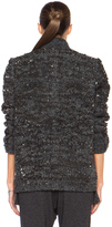 Thumbnail for your product : Isabel Marant Ta Sequin Over Wool-Blend Jacket