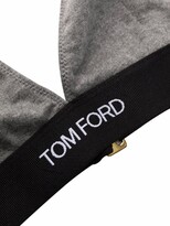 Thumbnail for your product : Tom Ford Logo-Underband Cashmere Triangle Bra