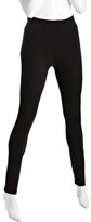 Thumbnail for your product : BCBGeneration black stretch ankle zip seamed leggings