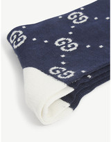 Thumbnail for your product : Gucci GG monogram cotton-blend socks 6-12 years