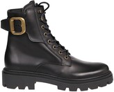 Thumbnail for your product : Tod's Buckle Fastened Lace-Up Ankle Boots