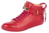 Thumbnail for your product : Buscemi 100MM Leather Sneakers