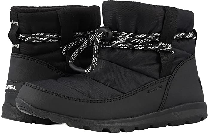 sorel short black boots