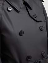 Thumbnail for your product : Burberry Curradine Double Breasted Coated Trench Coat - Womens - Black