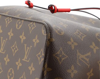 Louis Vuitton Braided Handle NeoNoe Handbag Monogram Canvas MM