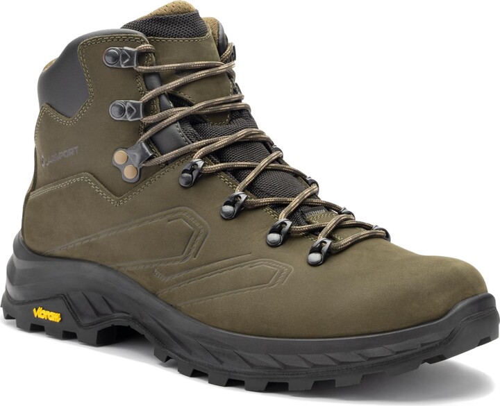 Chaussure De Trekking GARSPORT Averau Mid WP Homme - Légère, Imperméable, Semelle Vibram - Pour Rando Et Via Ferrata