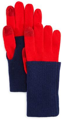 Aqua Fold-over Tech Gloves - 100% Exclusive