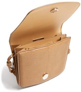 Thumbnail for your product : The Row Julien Lizard-skin Shoulder Bag - Light Brown