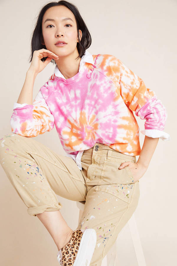 Sunburst Tie-Dyed Sweatshirt