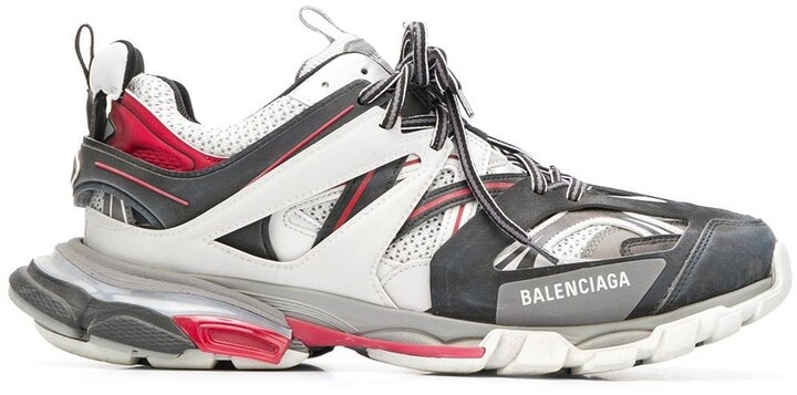 balenciaga track runners grey