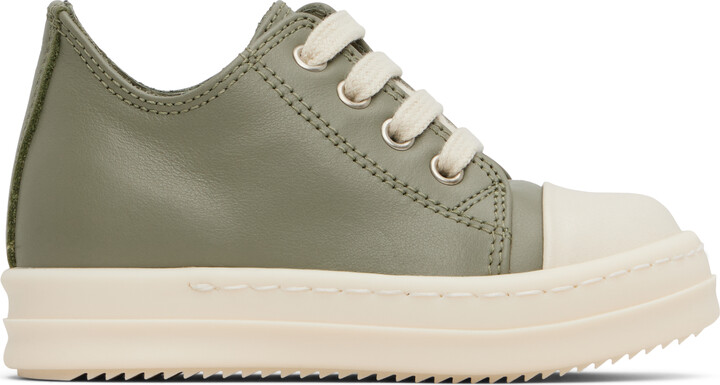 Rick Owens Baby Green Hollywood Babysneaks Sneakers