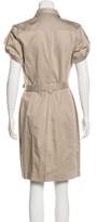 Thumbnail for your product : Calvin Klein Collection Collared Midi Shirtdress