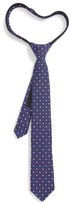 Thumbnail for your product : Nordstrom Boy's Dot Silk & Cotton Zipper Tie