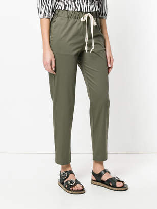 Semi-Couture Semicouture drawstring cropped trousers