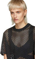 Thumbnail for your product : Opening Ceremony Black Mesh T-Shirt