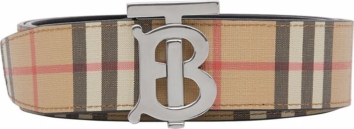 Burberry monogram-buckle Reversible Belt - Farfetch