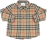 Thumbnail for your product : Burberry Check Cotton Poplin Shirt