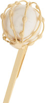 Thumbnail for your product : Rosantica Set of two gold-dipped pearl hair pins