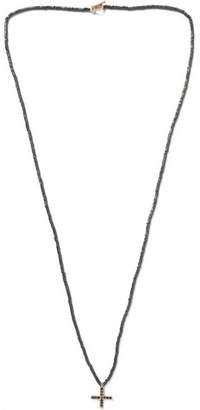 Luis Morais Gold, Hematite and Diamond Necklace