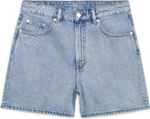 Thumbnail for your product : Arket High Waist Non-Stretch Denim Shorts