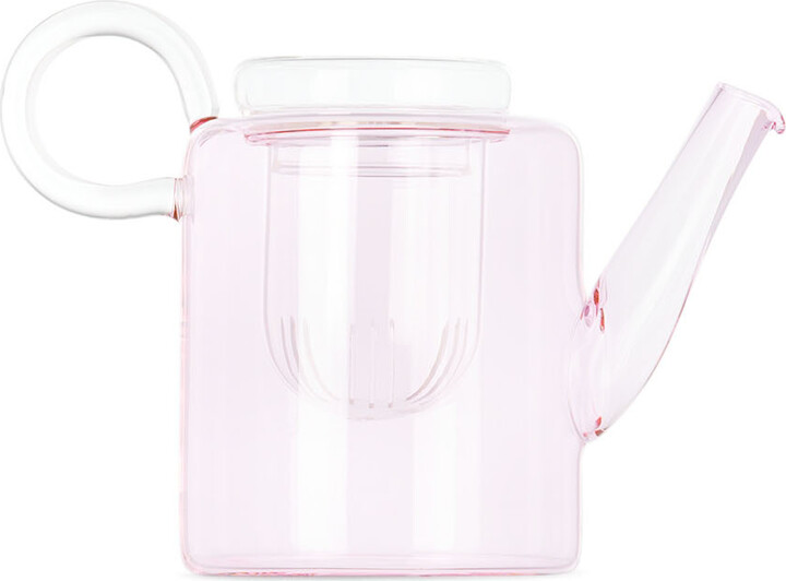 Elle Decor Glass Pitcher With Amber Lid, 48-ounce Durable Borosilicate  Glass Water Pitcher With Lid And Spout : Target