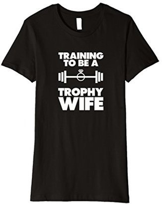 Men's Training to Be a Trophy Wife Soft American Apparel T-Shirt 2XL