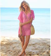 Thumbnail for your product : Aspiga Kiki Sun Beach Kaftan Bright Pink