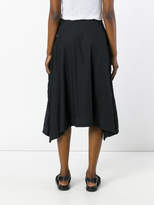 Thumbnail for your product : Y's curved hemline pocket skirt