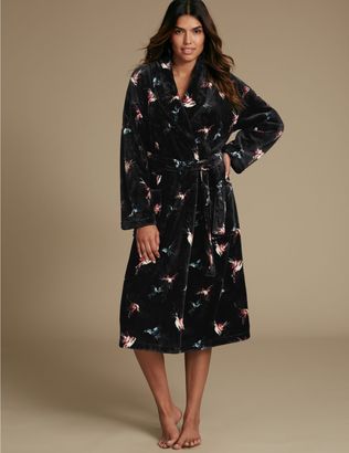 Marks and Spencer ShimmersoftTM Printed Dressing Gown