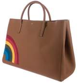 Thumbnail for your product : Anya Hindmarch 2016 Rainbow Maxi Featherweight Ebury Tote w/ Tags