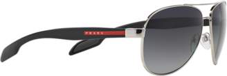 Prada Linea Rossa Multicolor Aviator Sunglasses