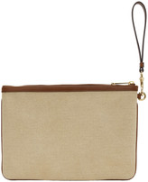 Thumbnail for your product : Gucci Beige GG Vintage Canvas Pouch