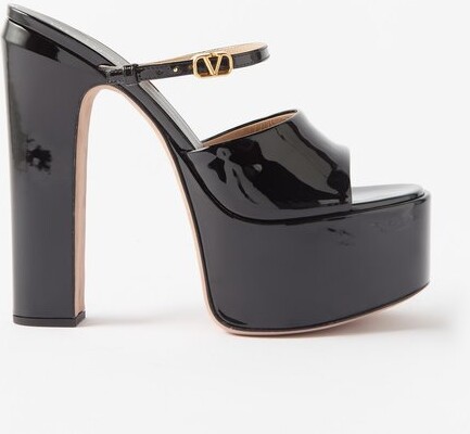 Louis Vuitton Fuschia Patent Leather Jute Wedge Sandal Platform Shoes 36,5  ref.128343 - Joli Closet
