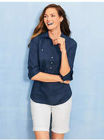 Thumbnail for your product : Talbots 9" Girlfriend Jean Short