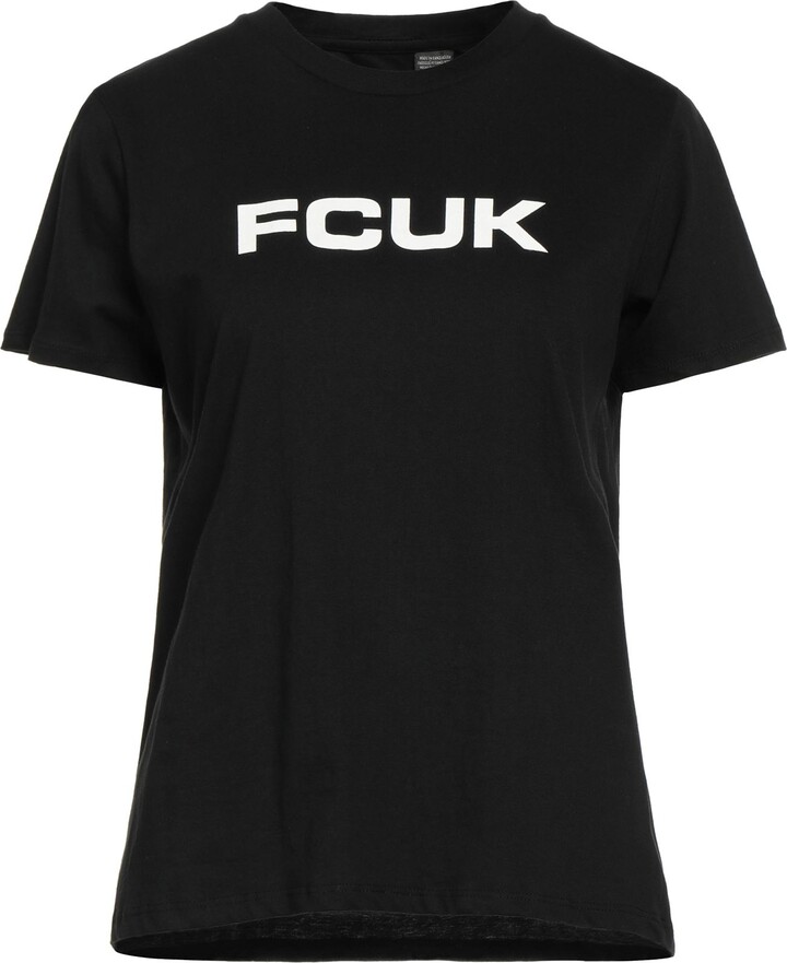 French Connection Women's Black T-shirts | ShopStyle