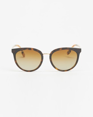 Burberry Brown Cat Eye - 0BE4316 - Size One Size at The Iconic