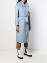 Thumbnail for your product : Prada Oversized Collar Mid-Length Coat