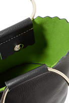 Thumbnail for your product : Sara Battaglia Helen Leather Bucket Bag - Black