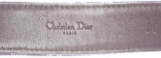 Christian Dior Diorissimo Canvas Belt
