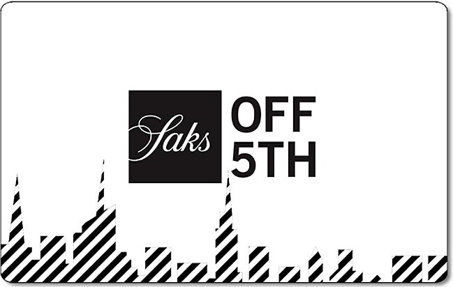 Saks Fifth Avenue OFF 5th Gift Card, $5 to $500