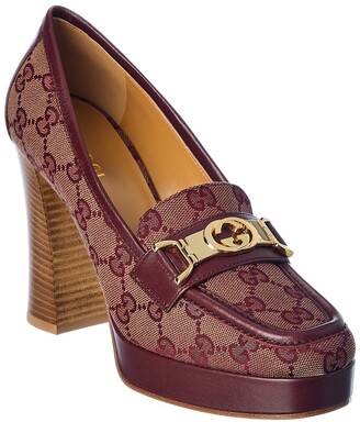 gucci heels platform