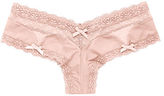 Thumbnail for your product : Very Sexy Dot Mesh Cheeky Panty