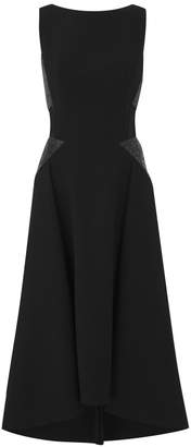 Amanda Wakeley Tilt Black Short Dress