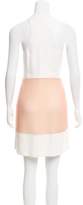 Thumbnail for your product : 3.1 Phillip Lim Mesh Overlay A-Line Dress